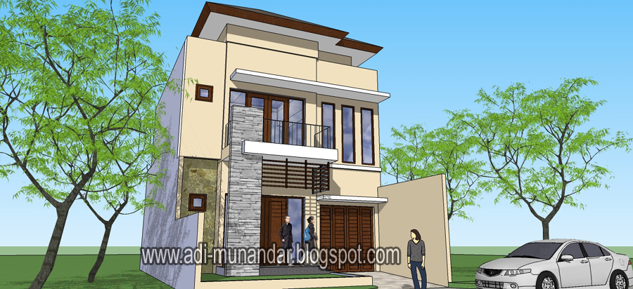   Desain Arsitek di rumah Rumah Jual Beli Graha family Surabaya