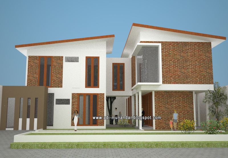 rumah unfinished-batu bata ekspose-arsitek bali-rumah moderen etnik tropis-adi arsitek jakarta3